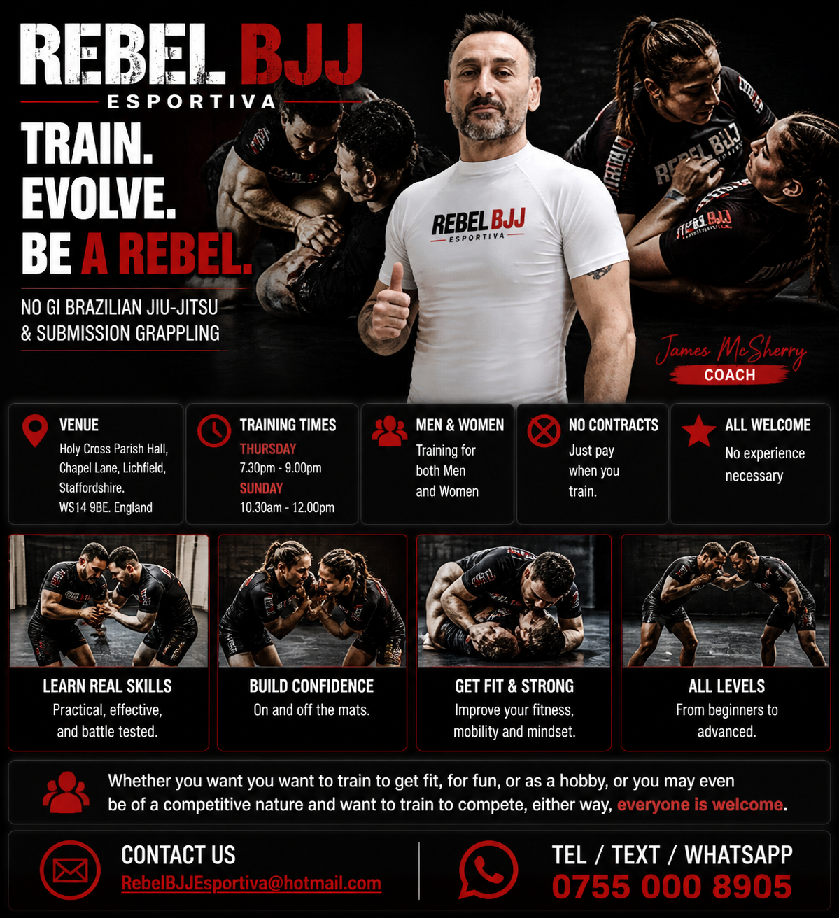Rebel BJJ Hero Image